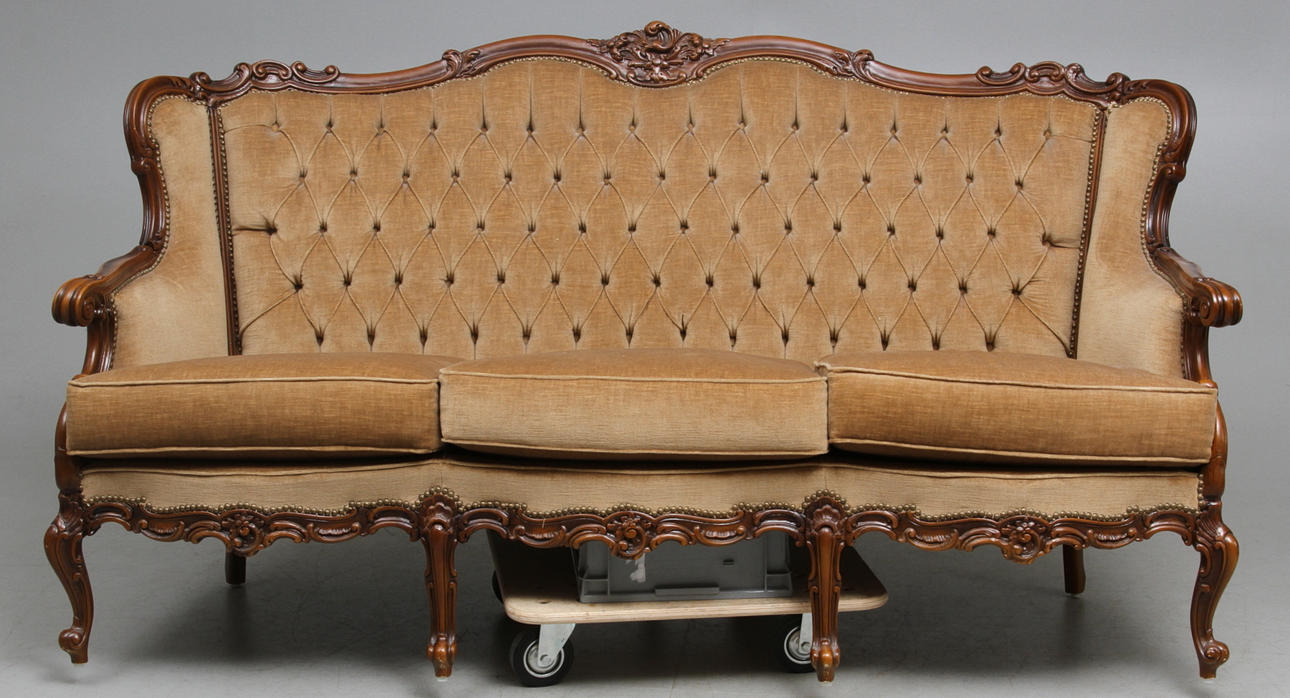 SOFFA, rokokostil, 1900-talets andra hälft.