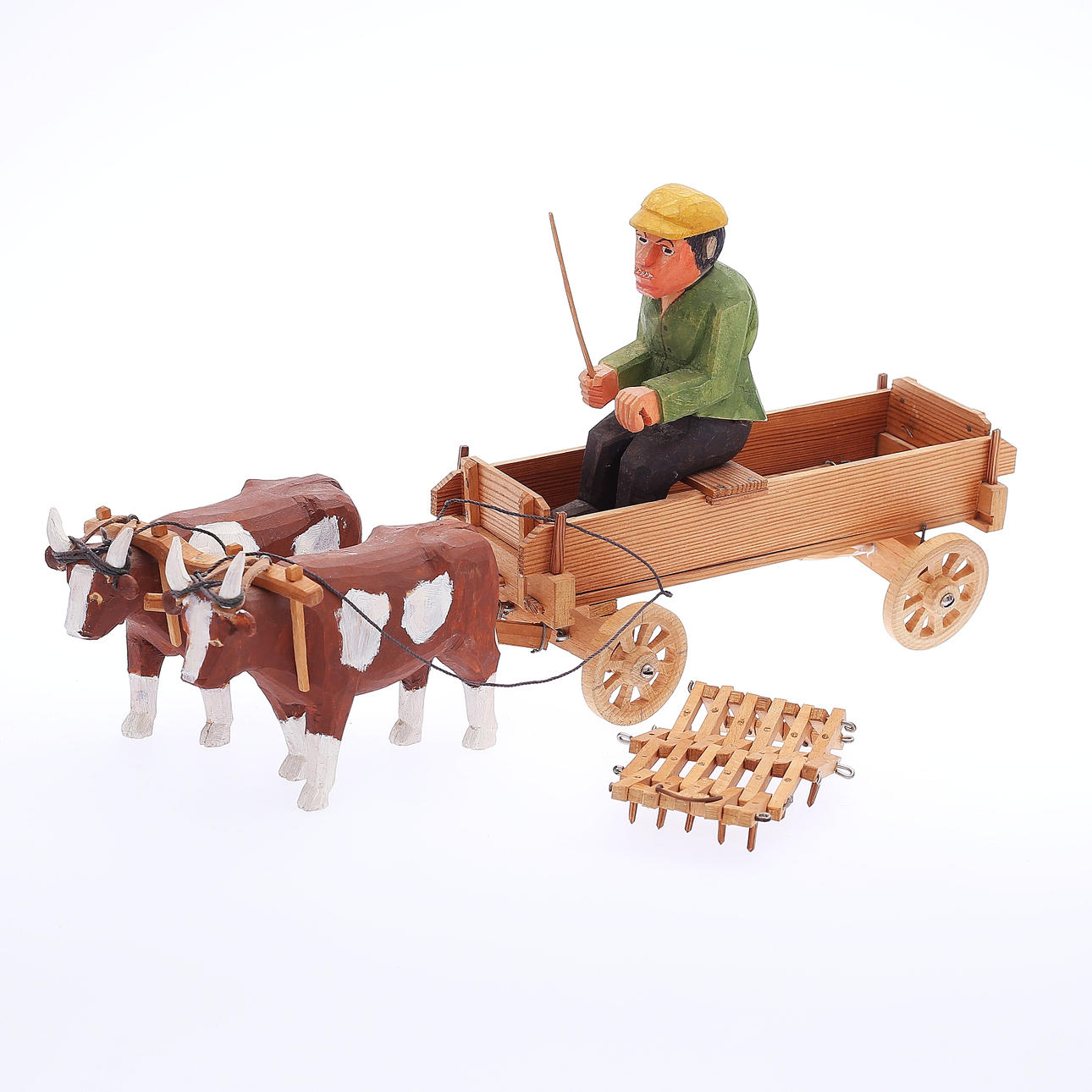 HUGO FREDRIKSSON. Figuren, træ, signeret.