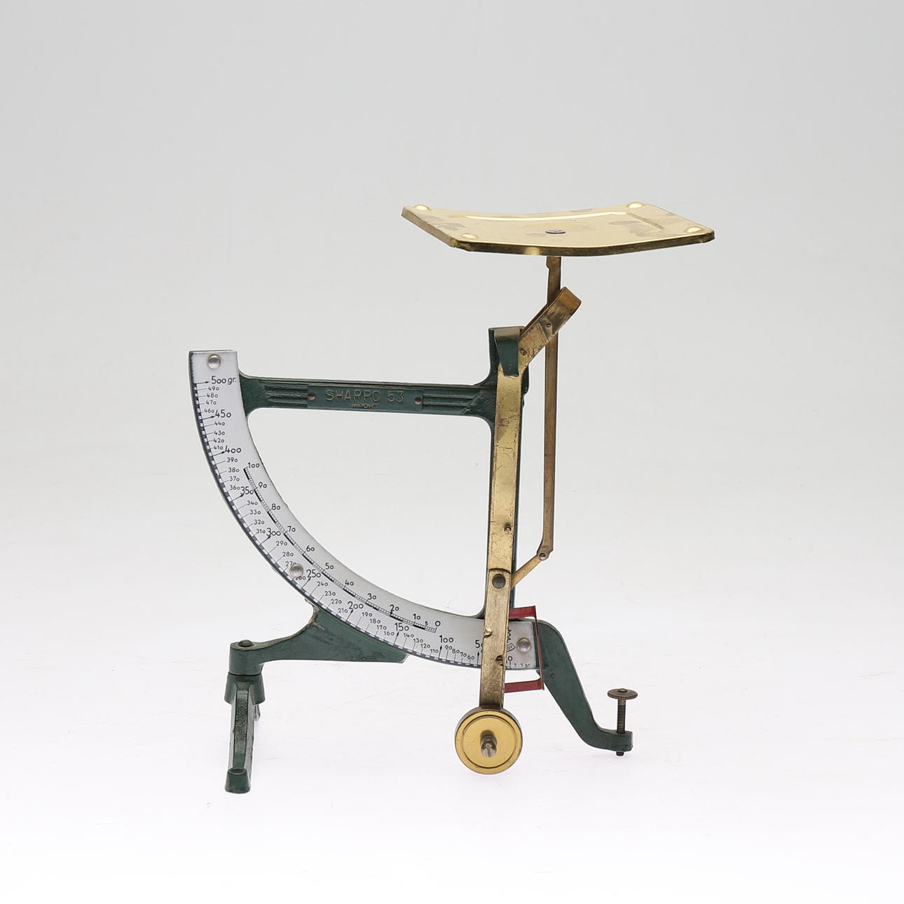 BRIEFGEWICHT, Metall, Sharpo 53, 1900.