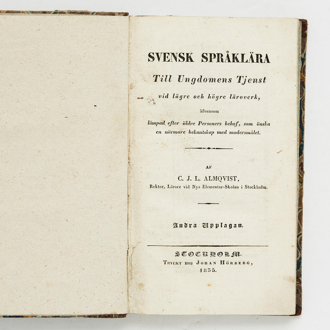 ALMQUIST OM SVENSKA SPRÅKET, 2 VOL.