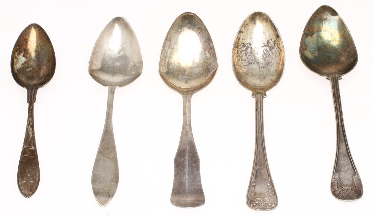 SKEDAR, 5 st, silver, 1800-tal.