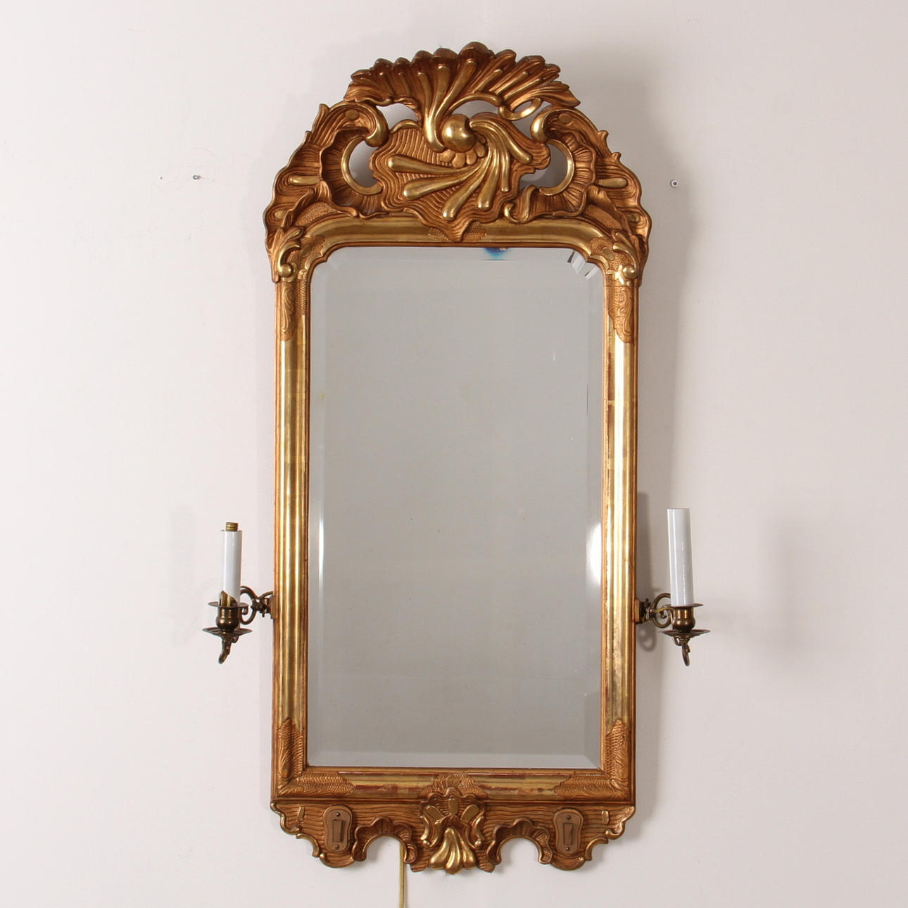 SPEGEL, rokokostil, CA Karlsson, Nyköping, 1918.