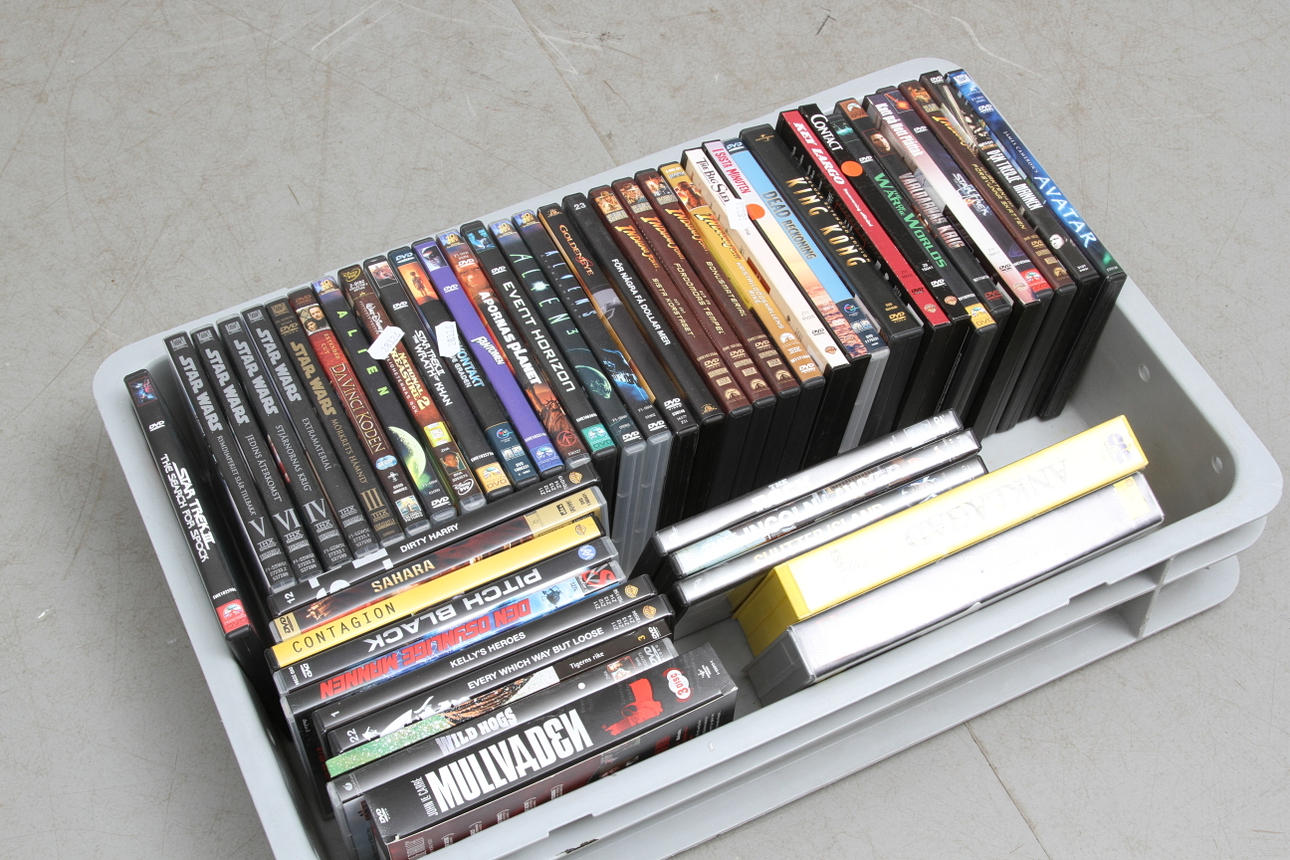 DVD FILMER, ca 40 st.