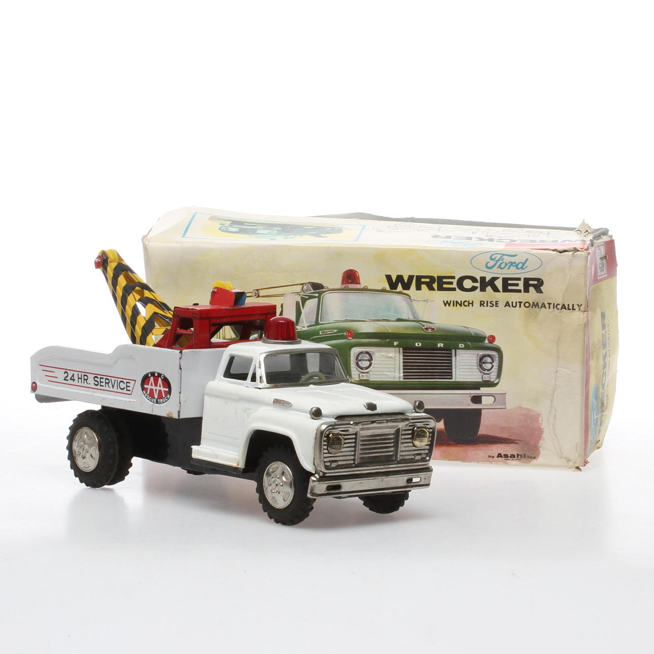 ATC bärgningsbil FORD WRECKER, Japan, Originalkartong.