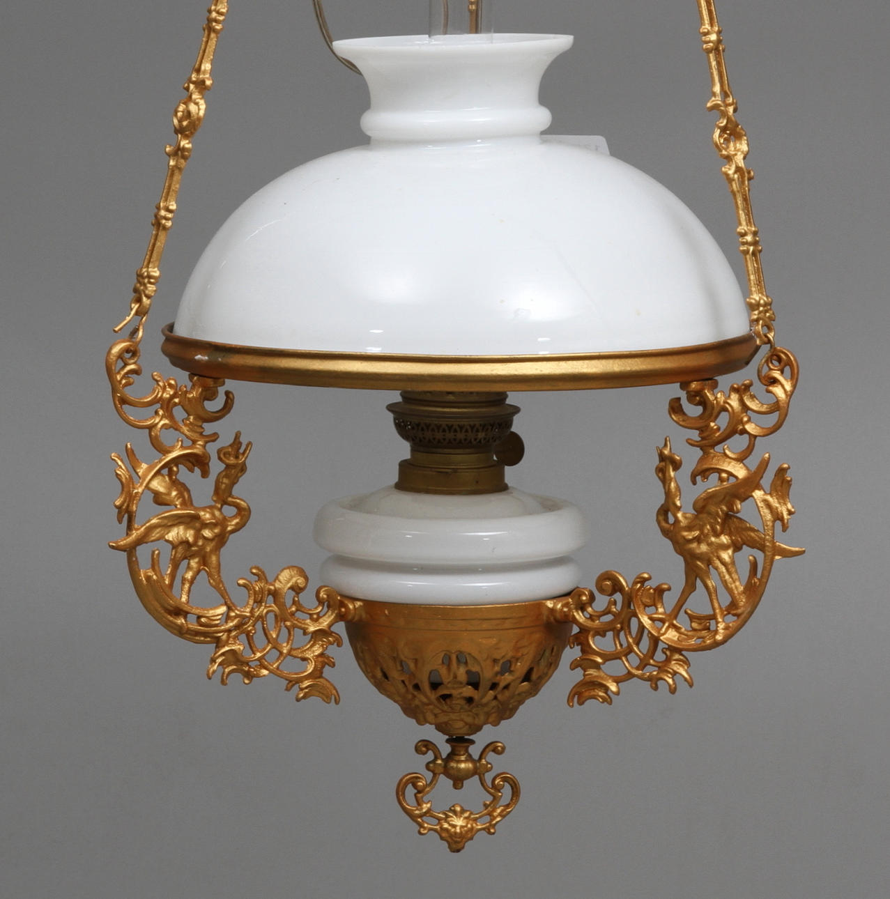 Hänglampa Fotogen C:a 1900.