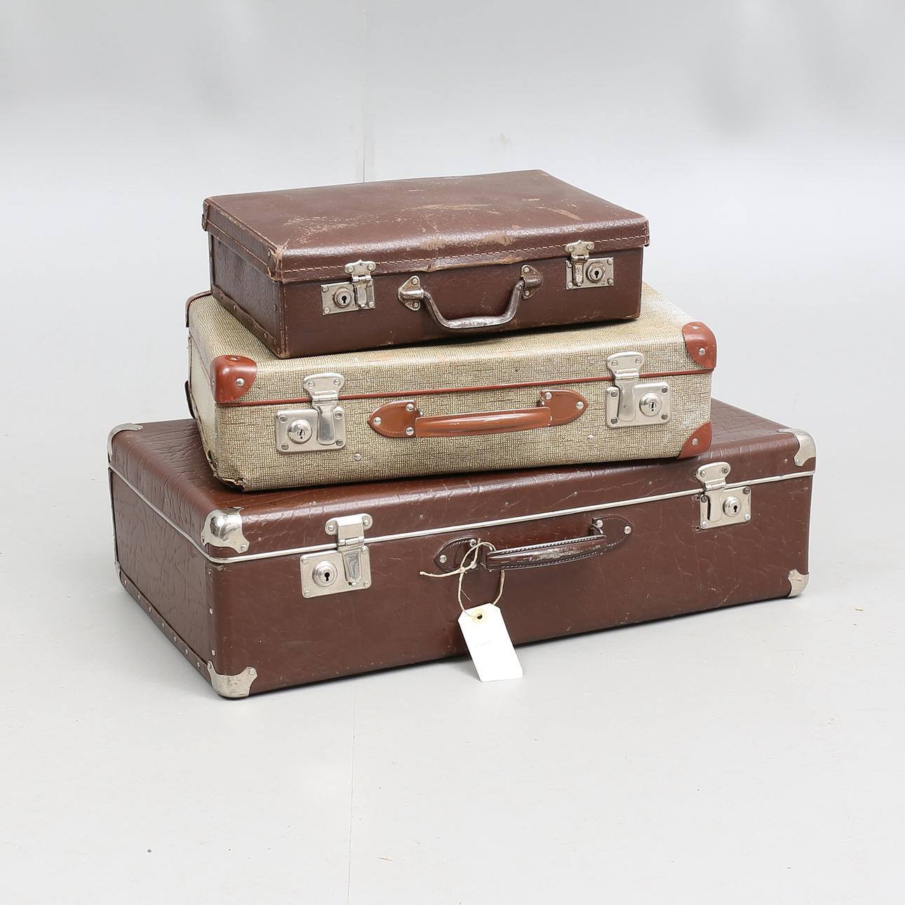 RESVÄSKOR, 3 st, 1900-talets första hälft.