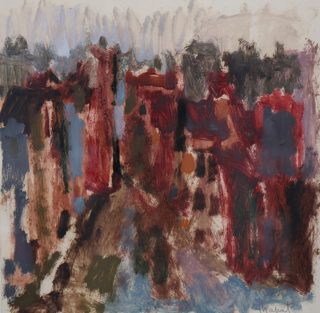 JEAN-PIERRE CHAPUT. Urban utsikt.