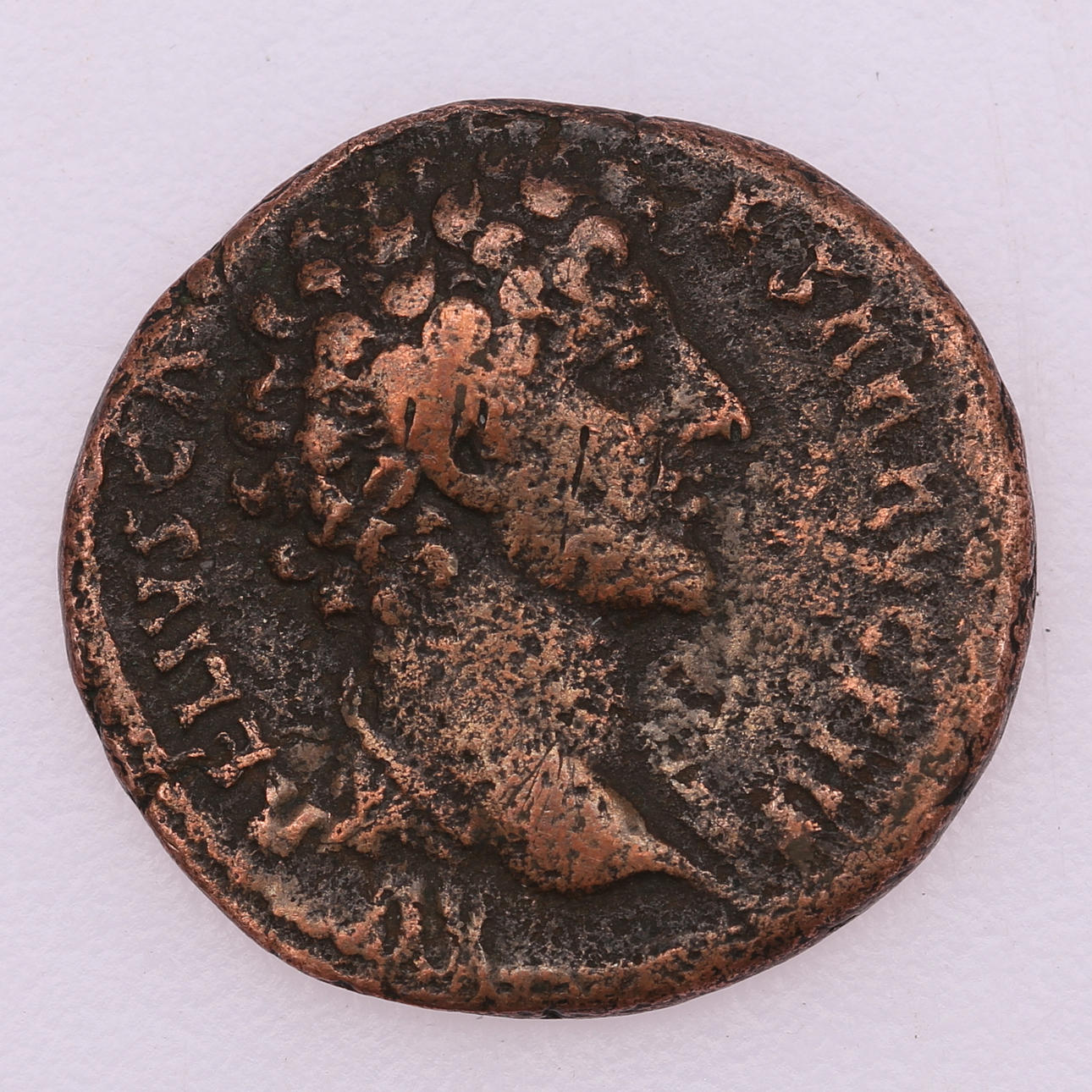 MONEDA, romana, emperador Augusto, antigua.