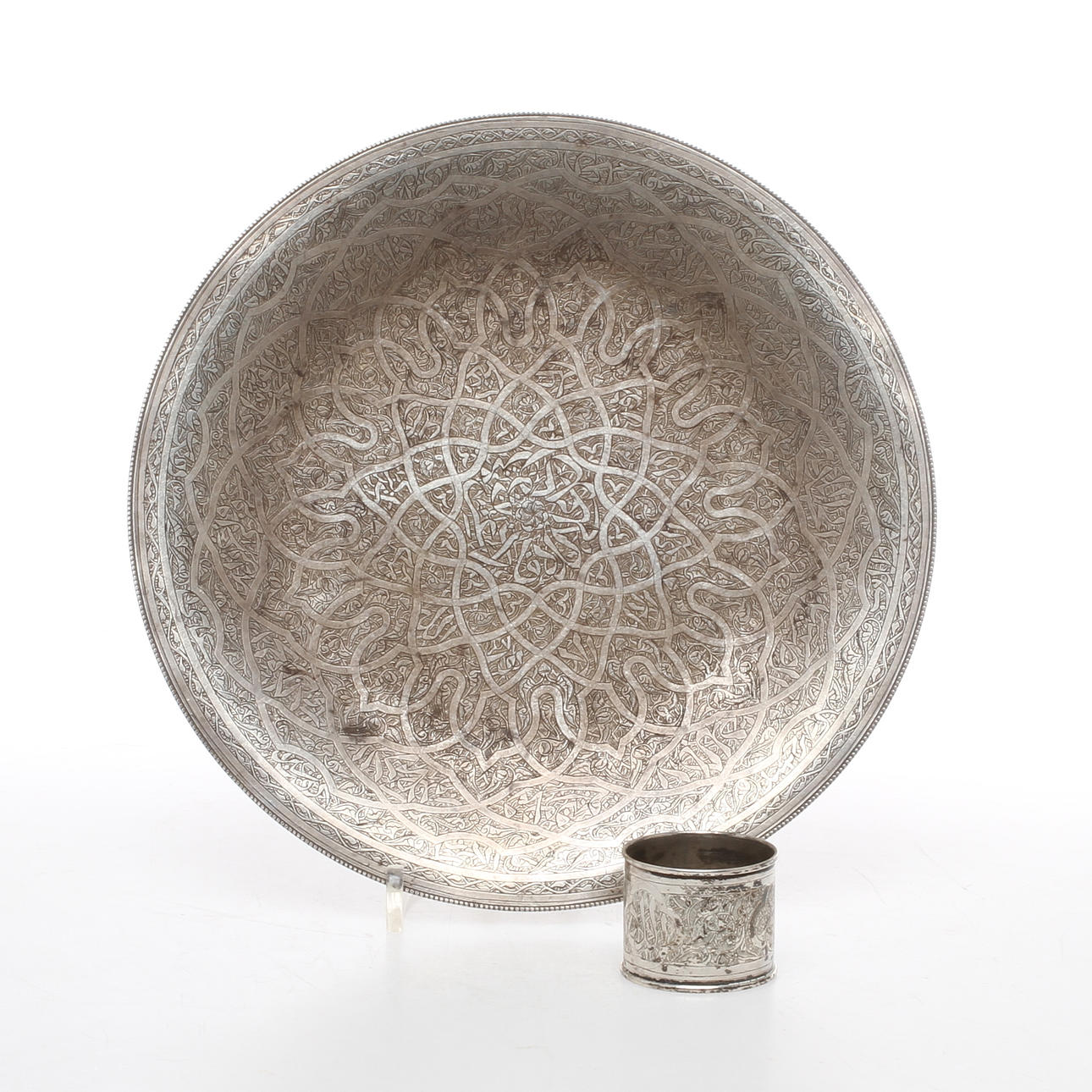 FAT och SERVETTRING, silver, Egypten.