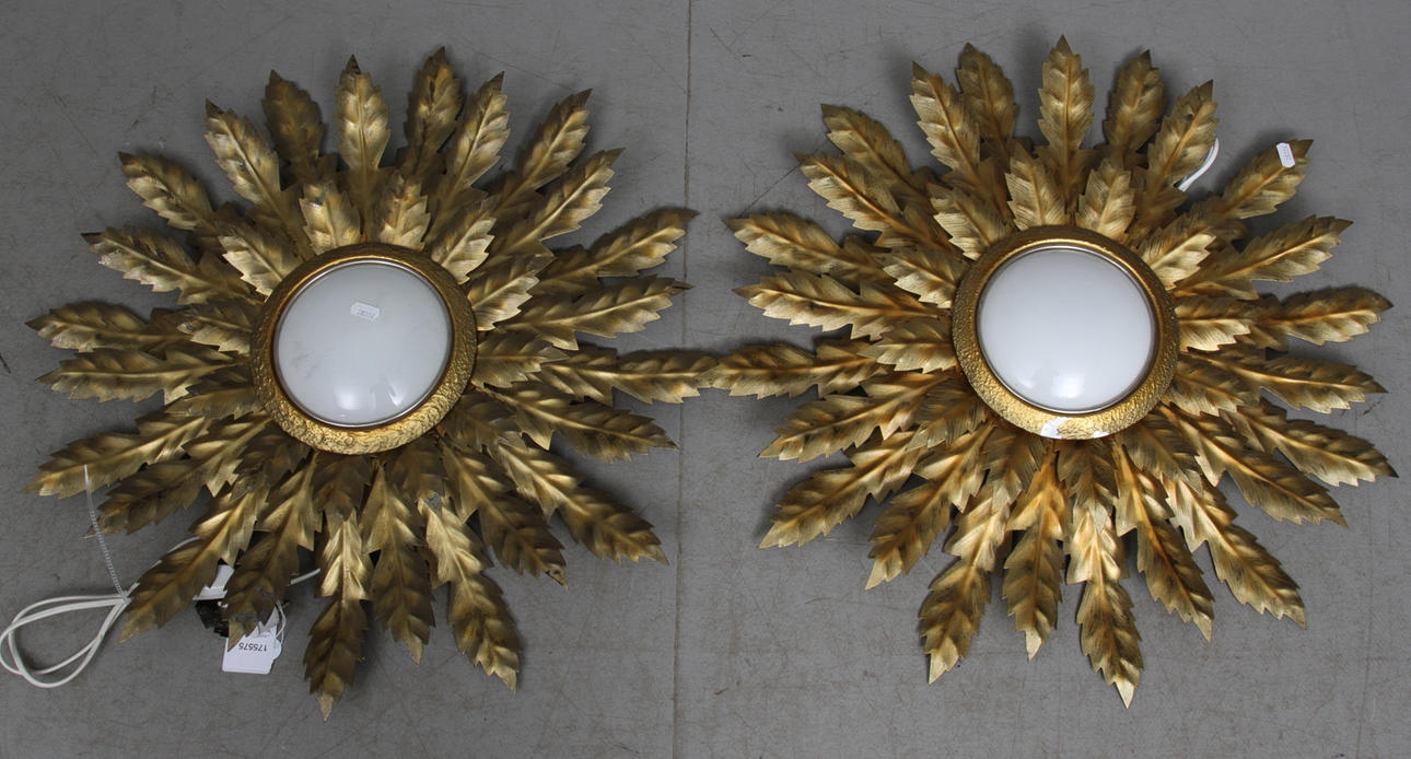 LAMPETTER, ett par, möjligen Italien, solar.