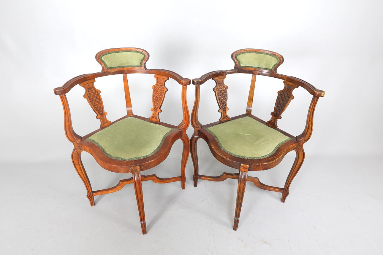 PUDERSTOLAR, 1 Par, 1800-tal.