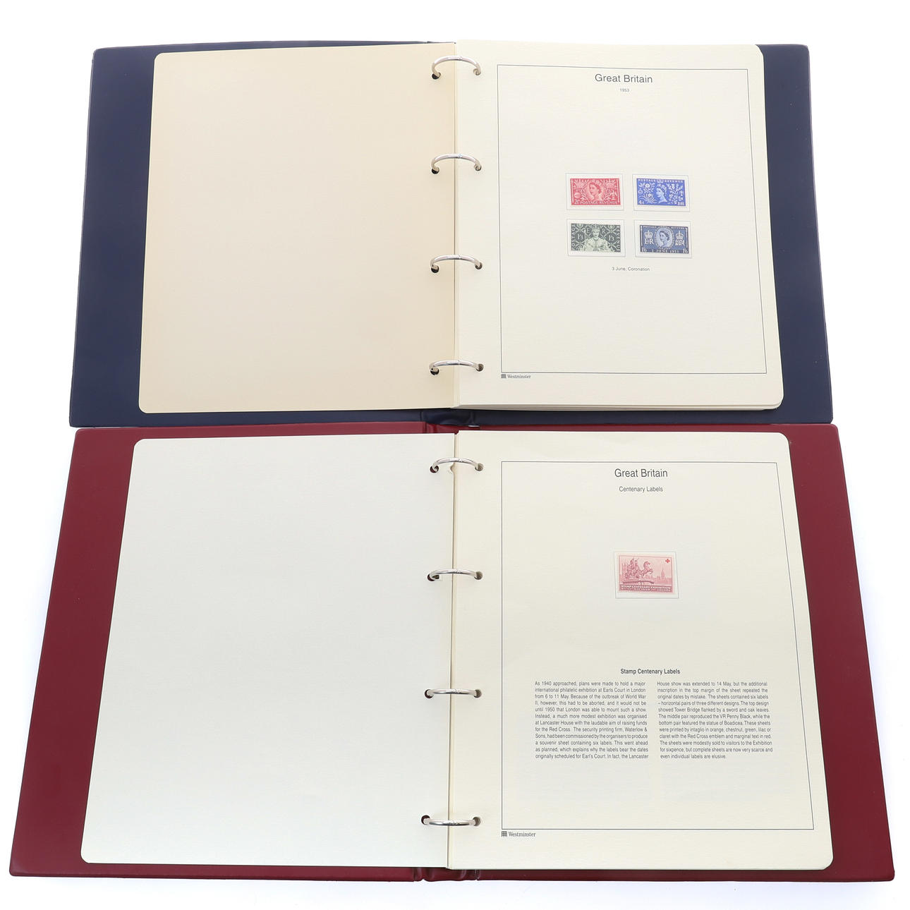 QUEEN ELIZABETH II PRE-DECIMAL STAMP COLLECTION.