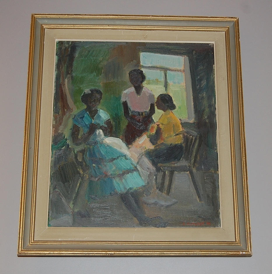 EINAR ALMGREN. UTAN TITEL, signerad.