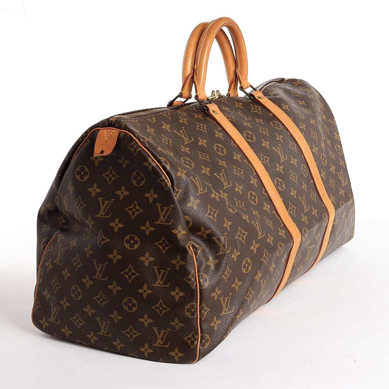 LOUIS VUITTON. Bag/Weekend bag, "Keepall 55".