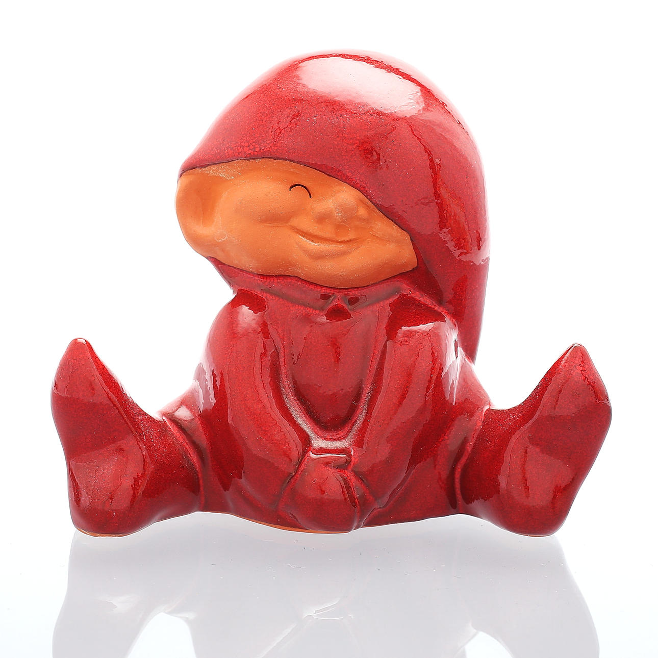 FIGURIN, keramik, tomte, Nittsjö.