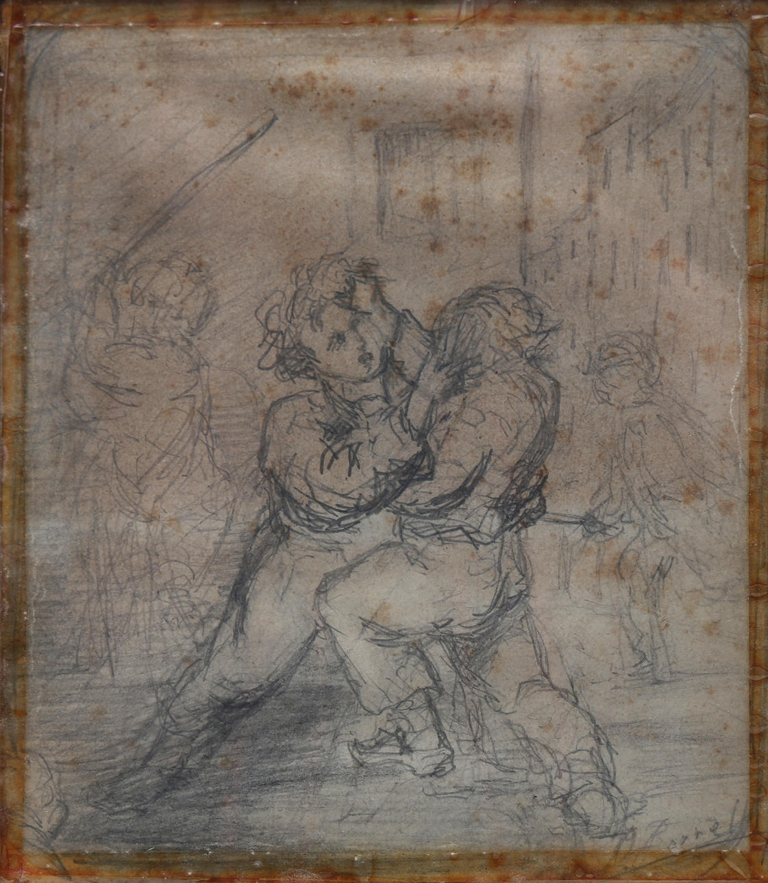 PERE BORRELL DEL CASO. Riña de niños.