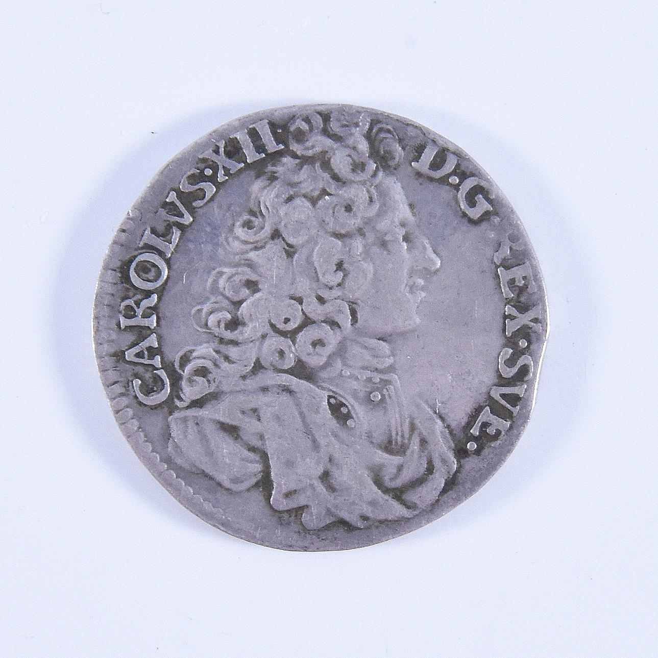 SILVER COIN, Karl XII , 1 Mark, 1706.