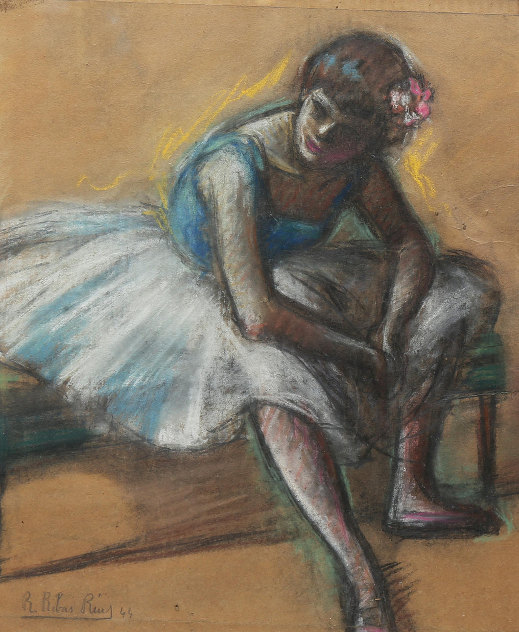 RAMON RIBAS RIUS. Tanssija.