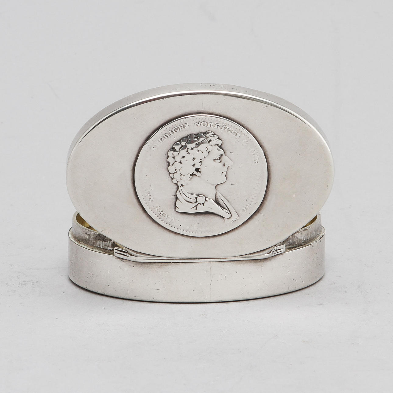 DOSA, Anders Rahm, (stämplade 1808-1849) Norrköping 1827, silver, 123 g.