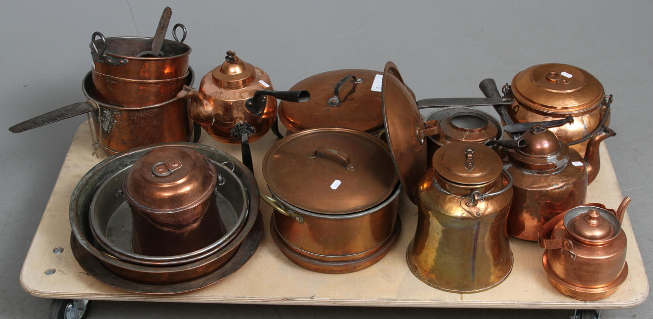 KOPPARFÖREMÅL, 1800-1900tal.