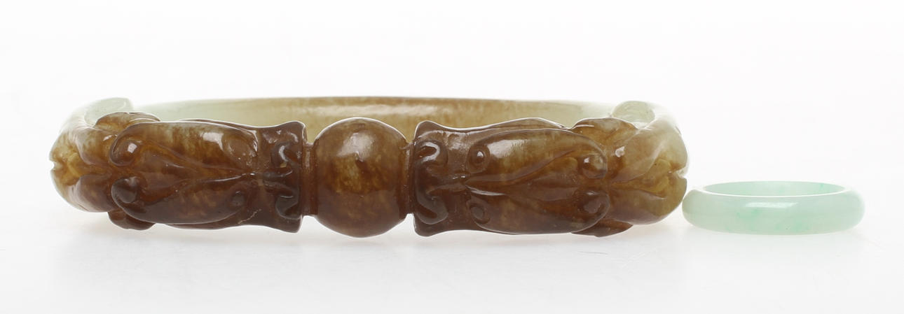 RING, ARMRING, stenarbeten, Kina.