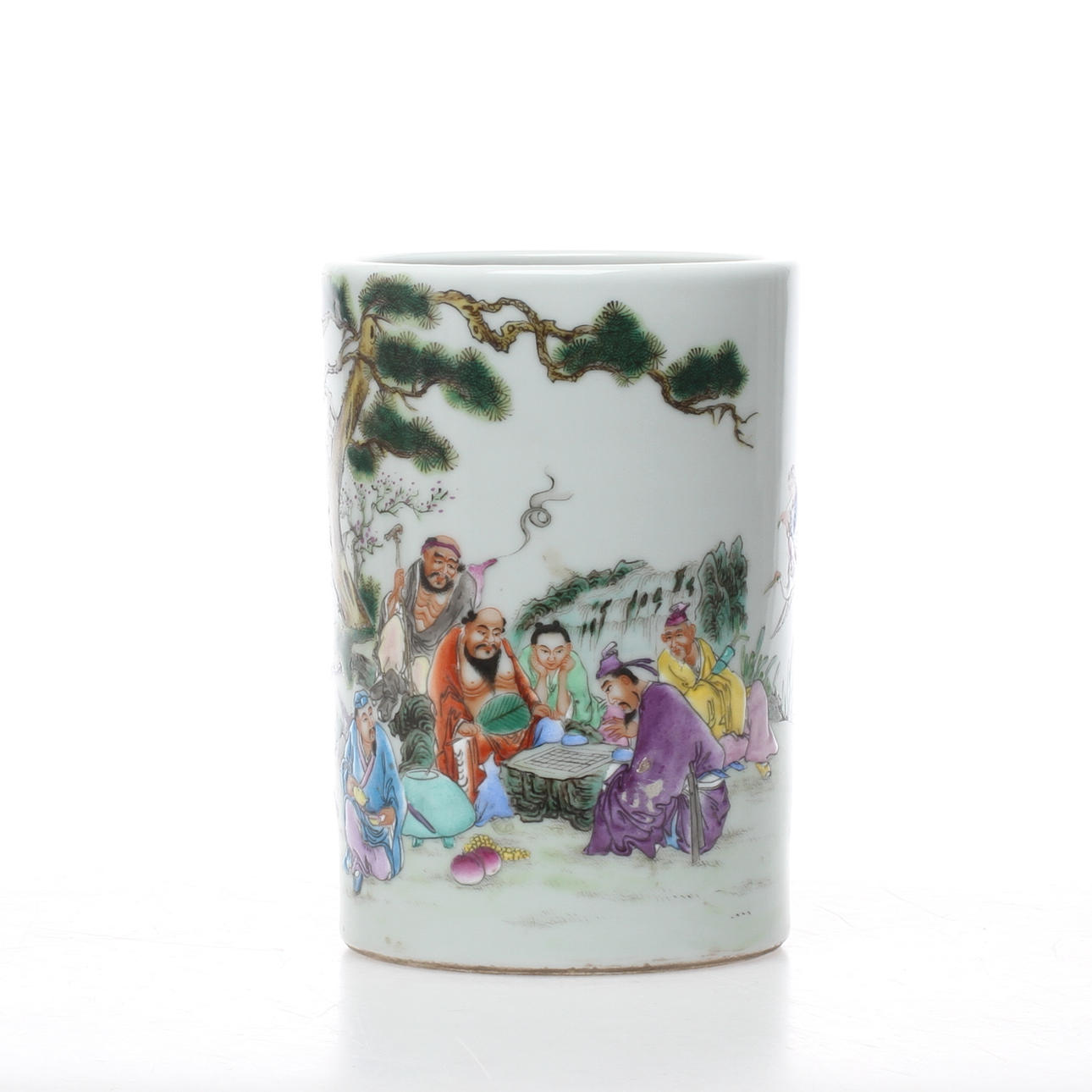 PENSELVAS, porslin, Kina.