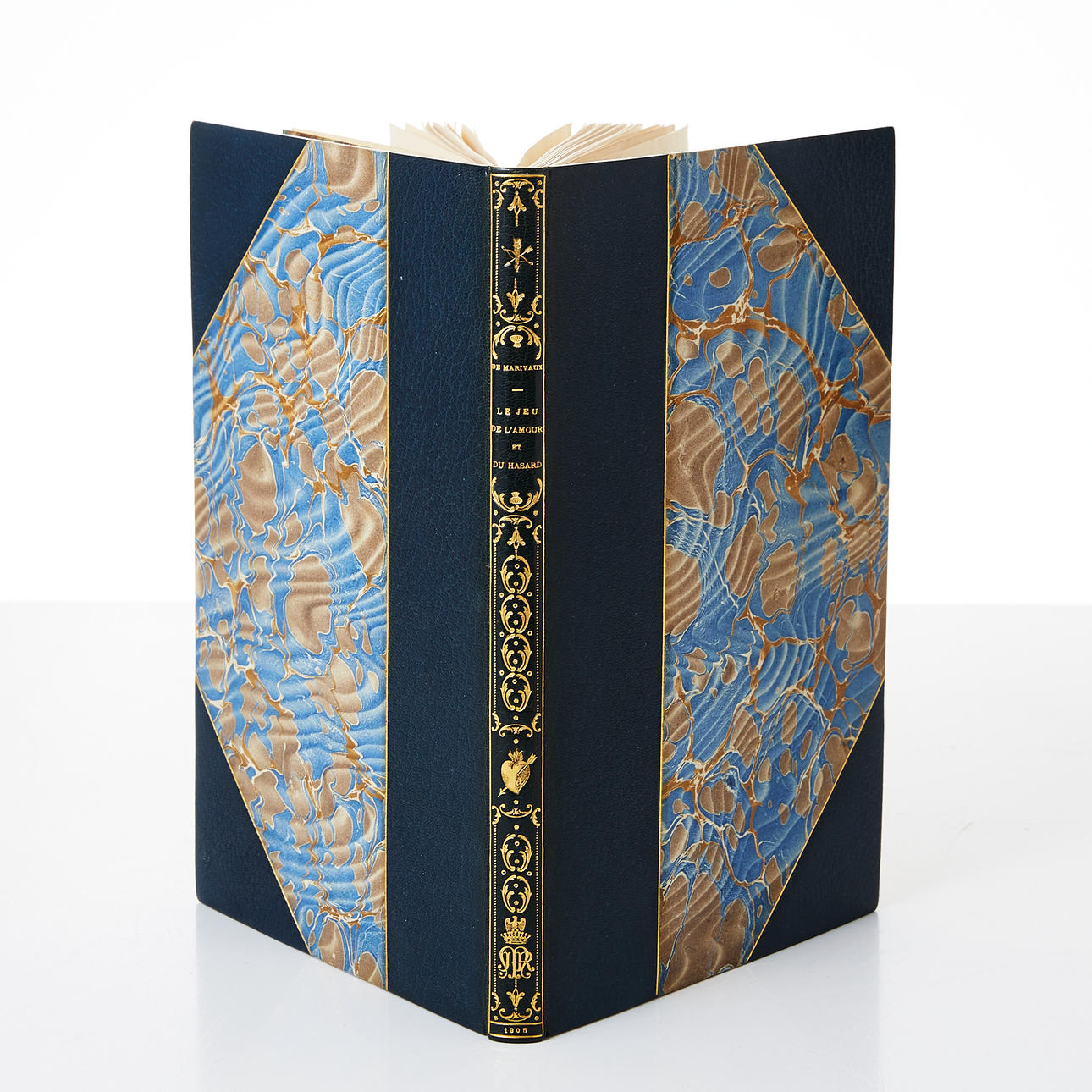 BINDING MARIVAUX 1905 ILLUSTRATED LELOIR.