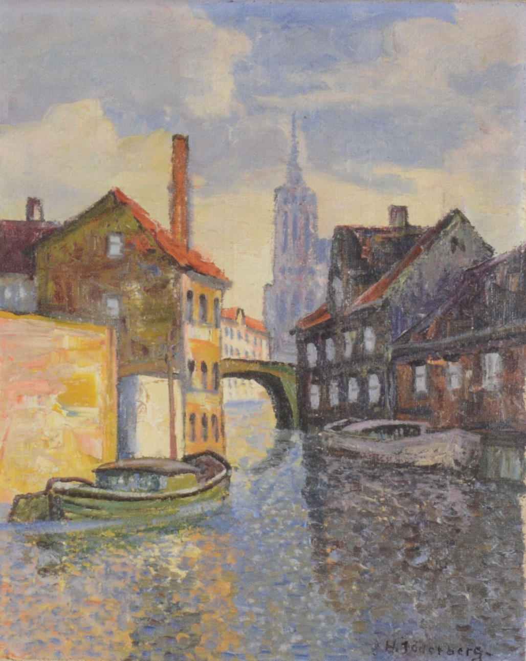 HANS SÖDERBERG. oil on canvas.