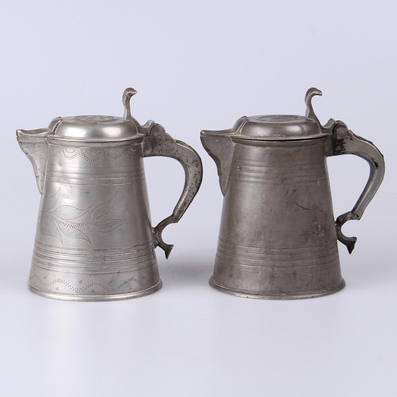 STOP, 2 st. tenn, Erik Wikgren, 1841 samt 1835.