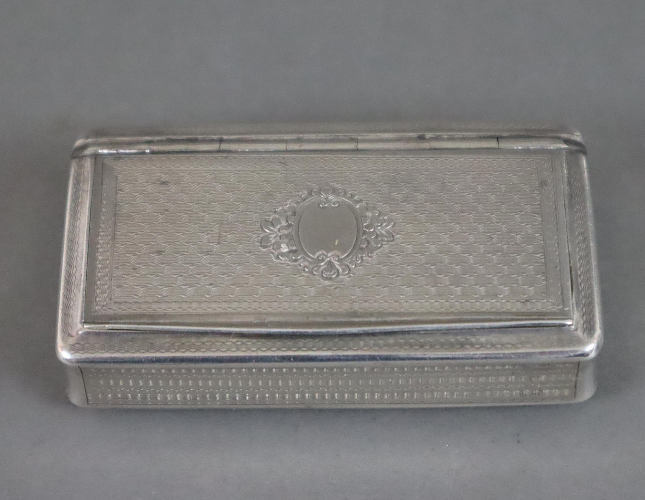 - Box med lock - Frankrike, 925 silver, ca 53g.