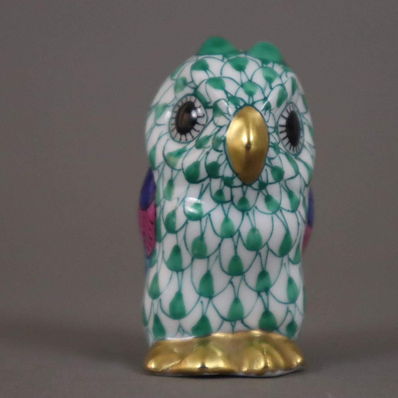 - TIERPLASTIK "EULE" - HEREND, UNGARN.