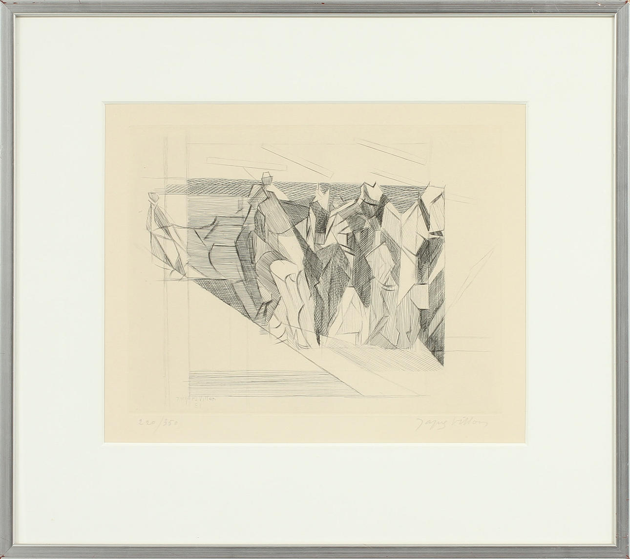 JACQUES VILLON, etsning, sign o numr 220/350.