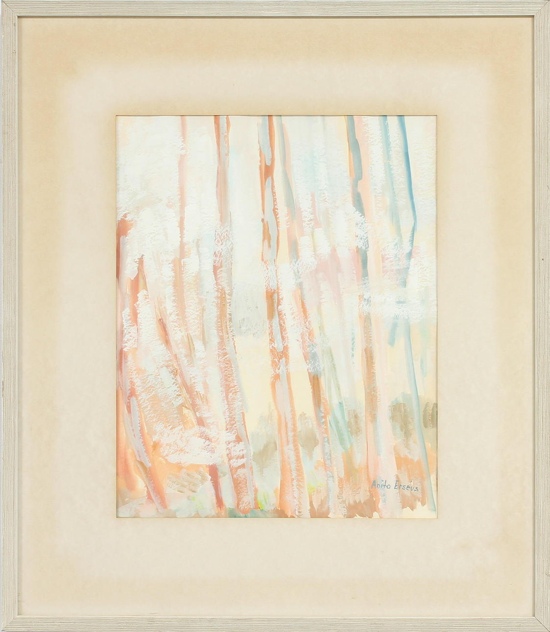 ANITA ERSÉUS, akvarell, sign.