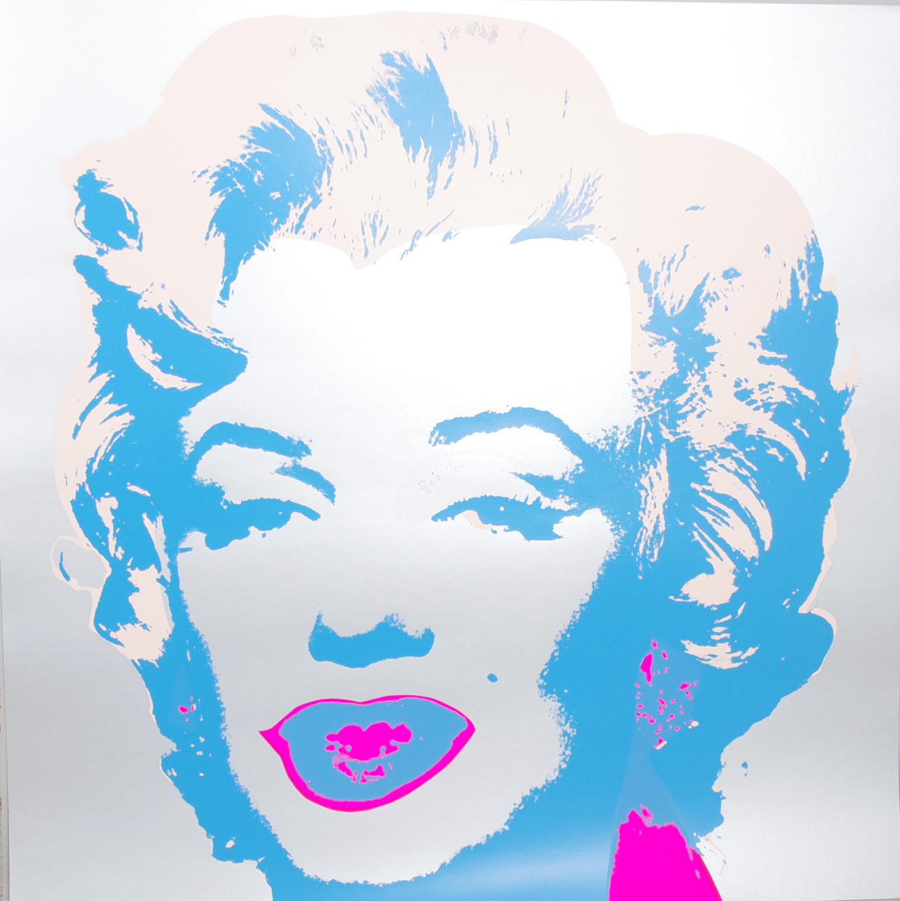 ANDY WARHOL. Gemäß. Marilyn 1967, Farbserigrafie.