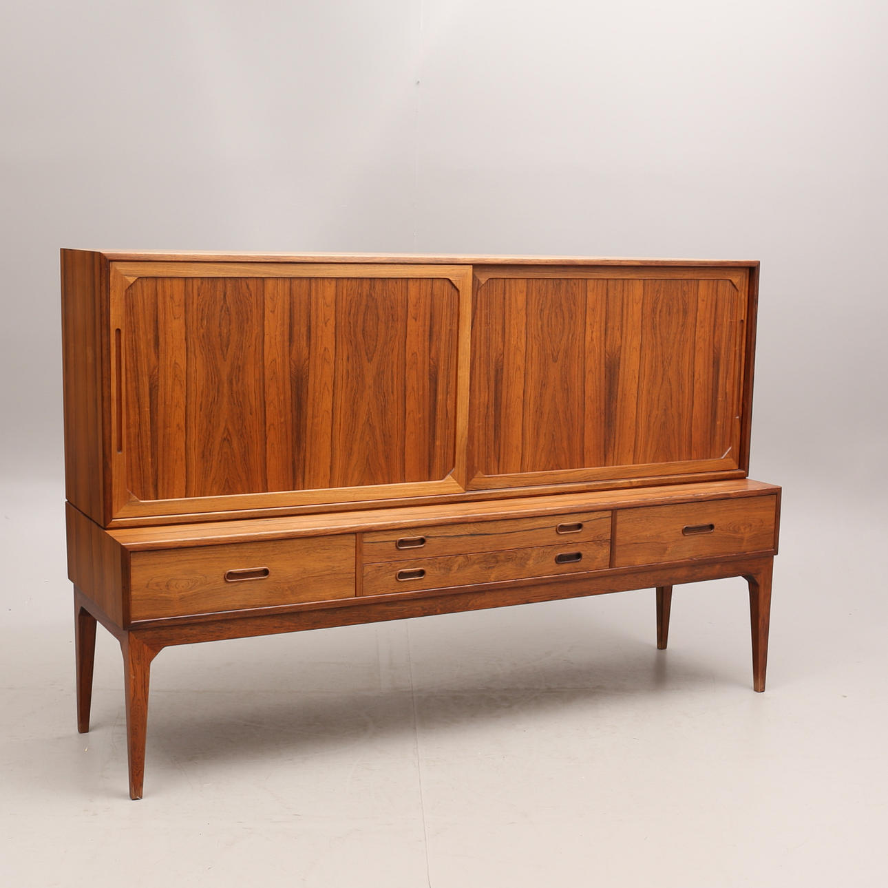 POUL HUNDEVAD. Sideboard, Palisander, 1960-tal, Danmark.