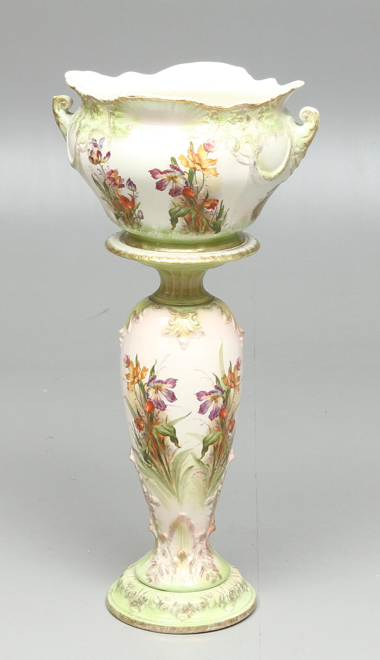 PIEDESTAL med ytterfoder, England, 1900-tal.