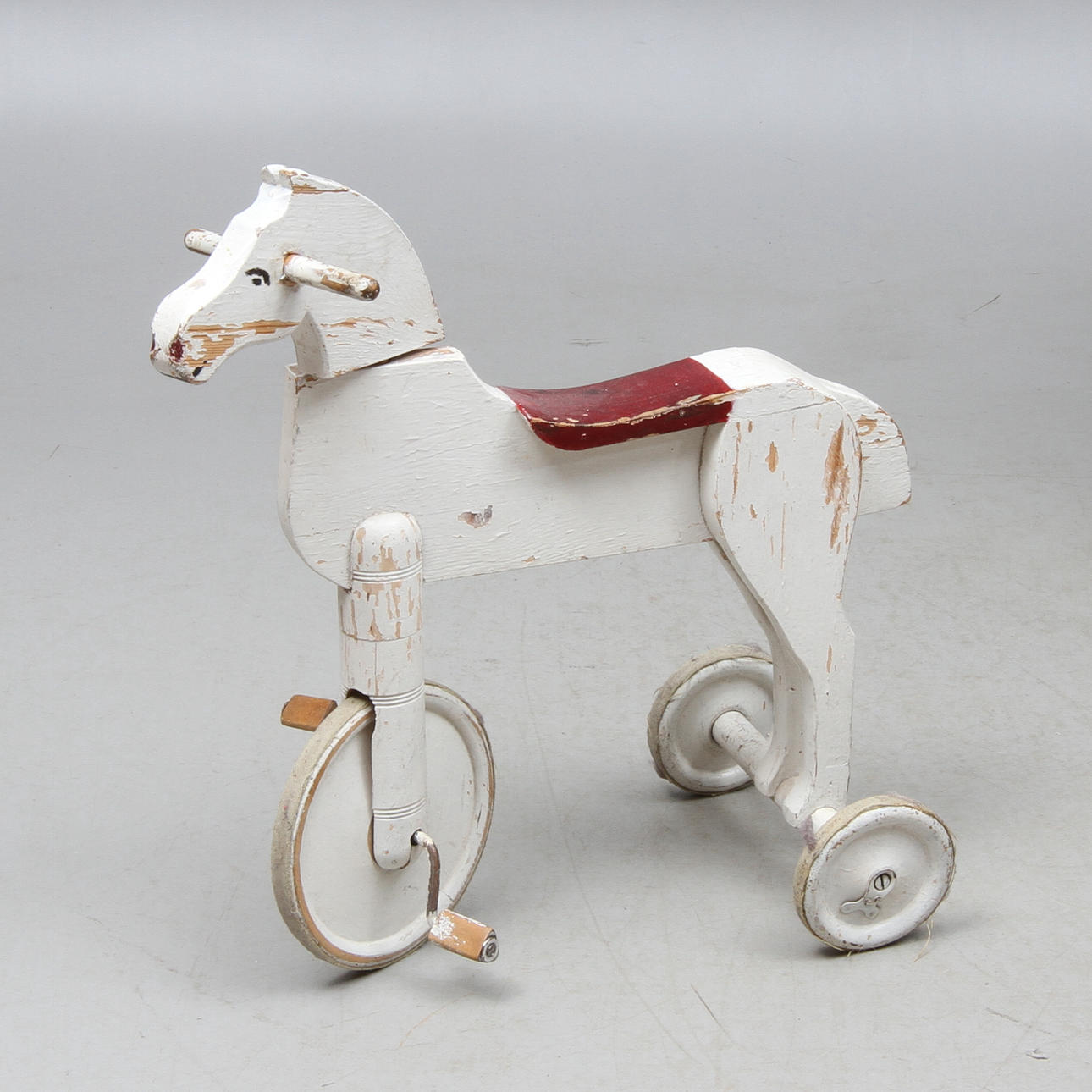 TREHJULING, i form av häst, 1900-tal.