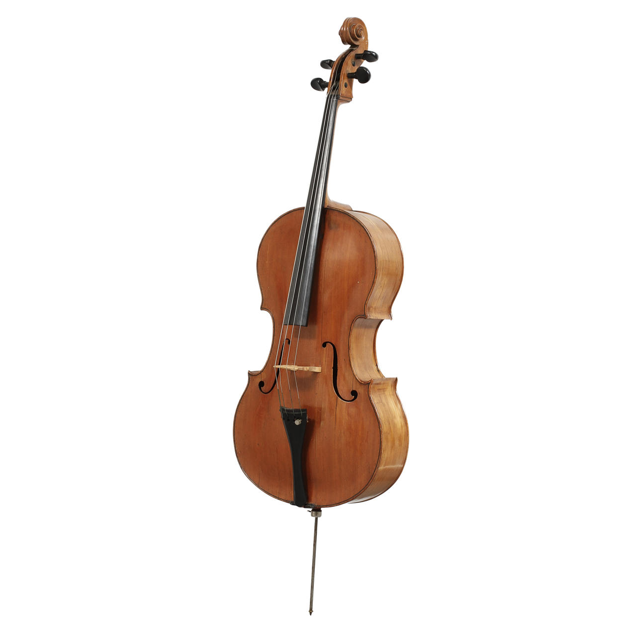 CELLO, 7/8 storlek, bär etikett, 1764. Sannolikt Stockholm.