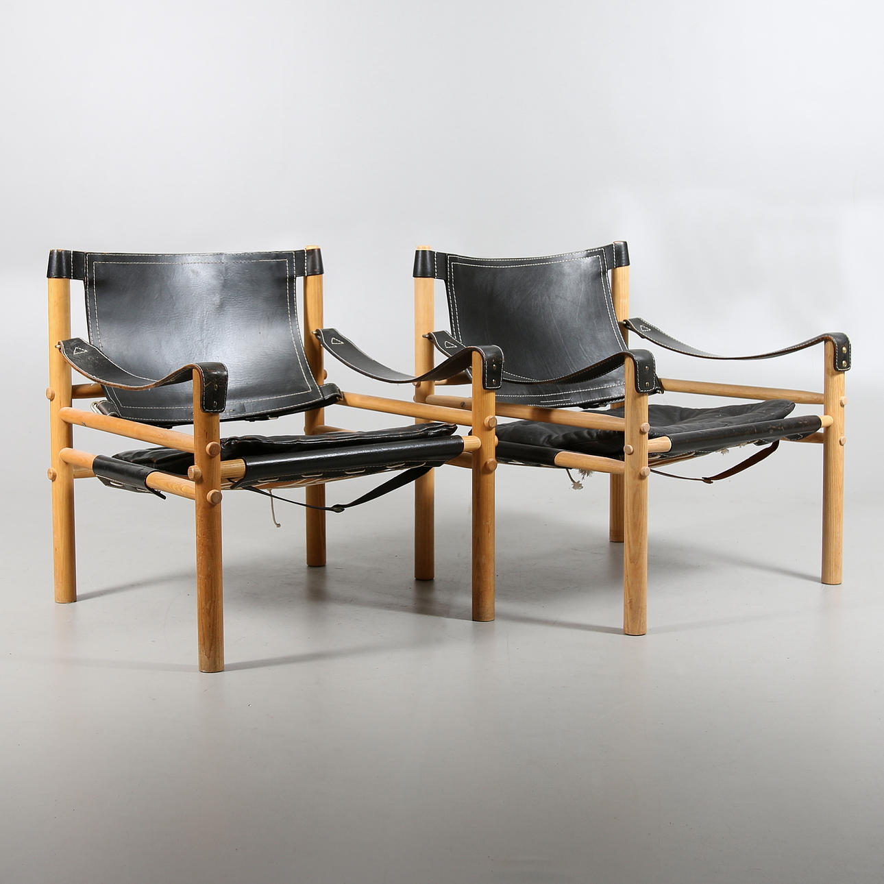 FÅTÖLJER, 1 par, "Sirocco", Arne Norell.