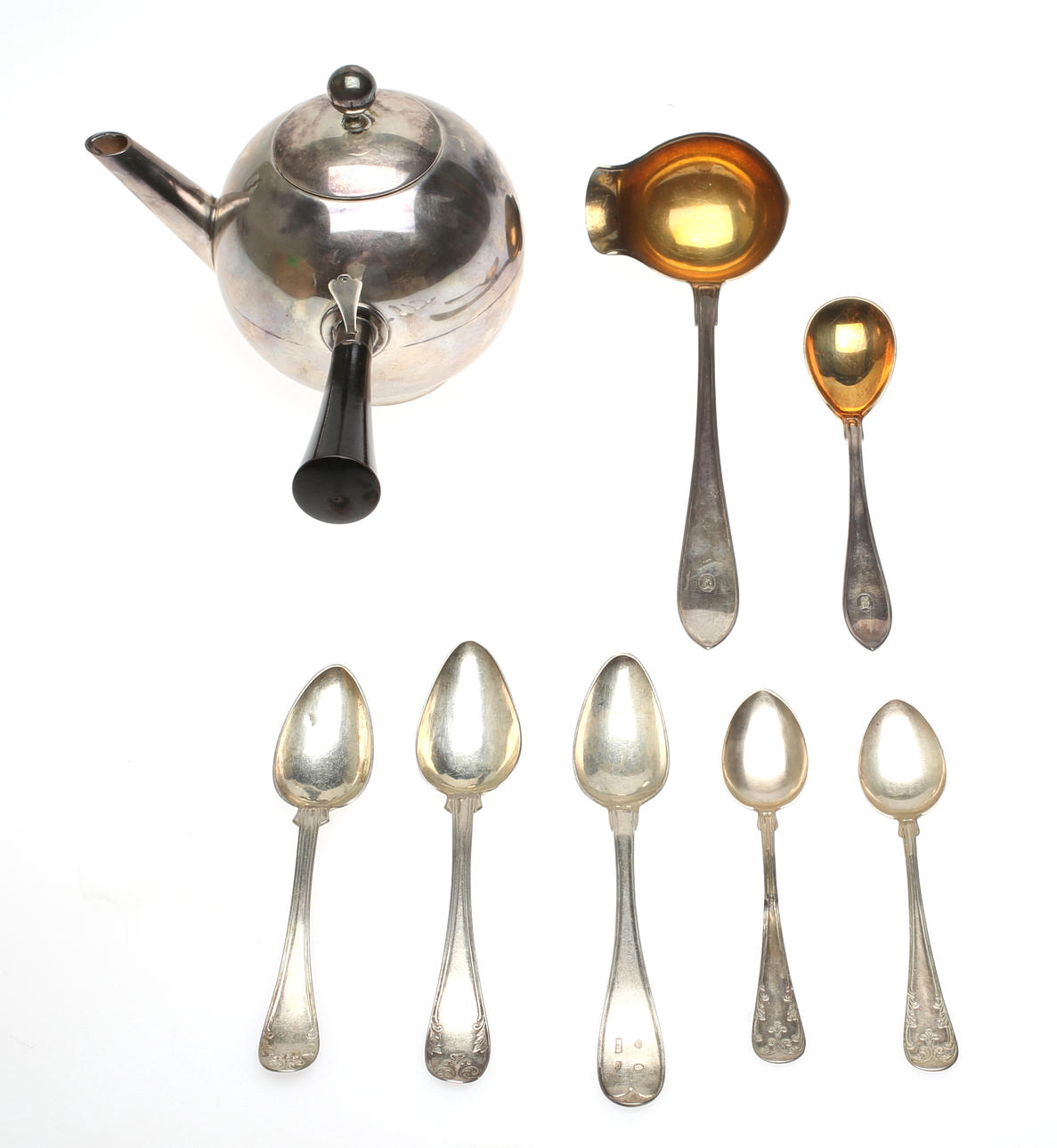 Div, Silverföremål.