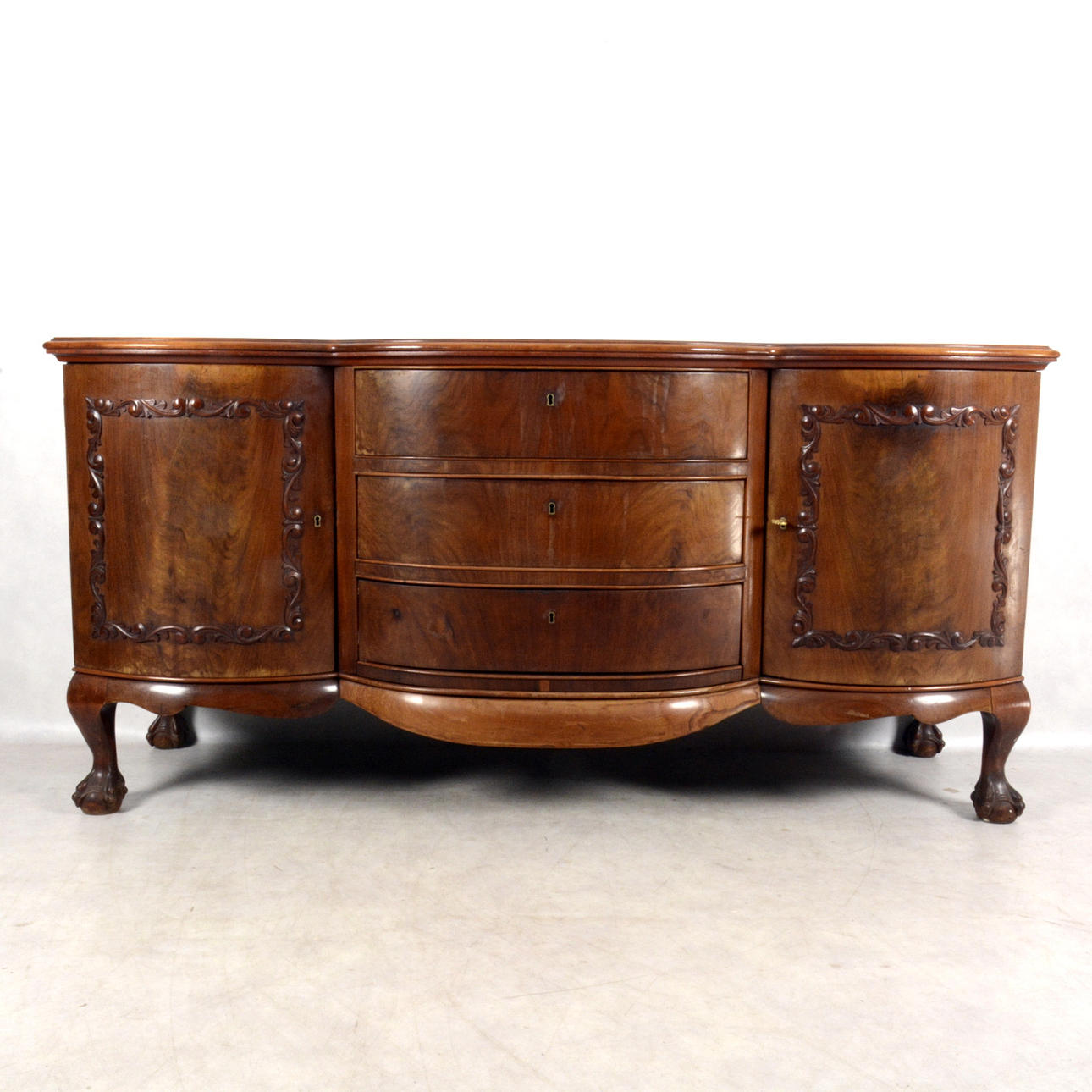 SIDEBOARD, valnöt, 1900-tal.