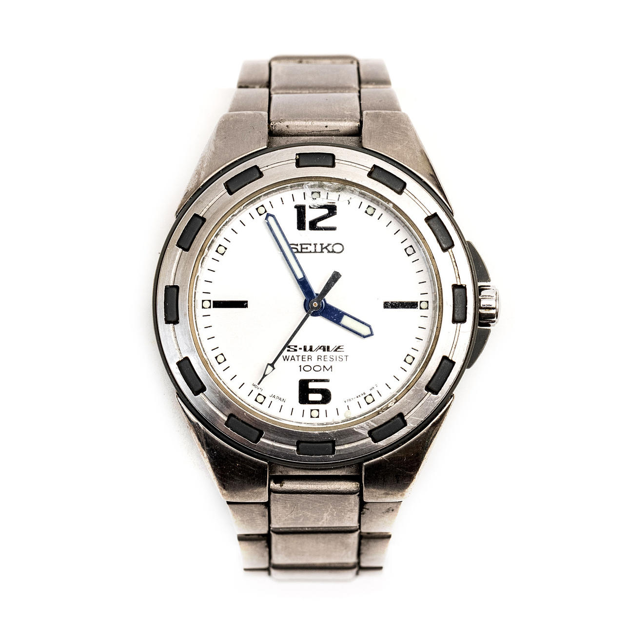 SEIKO, S-Wave, wristwatch, late 1900s / early 2000s. Clocks 