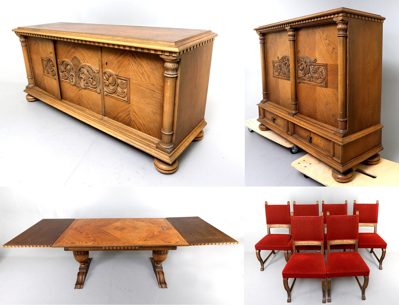 MATSALSMÖBEL,Barockstil, 1920-tal.