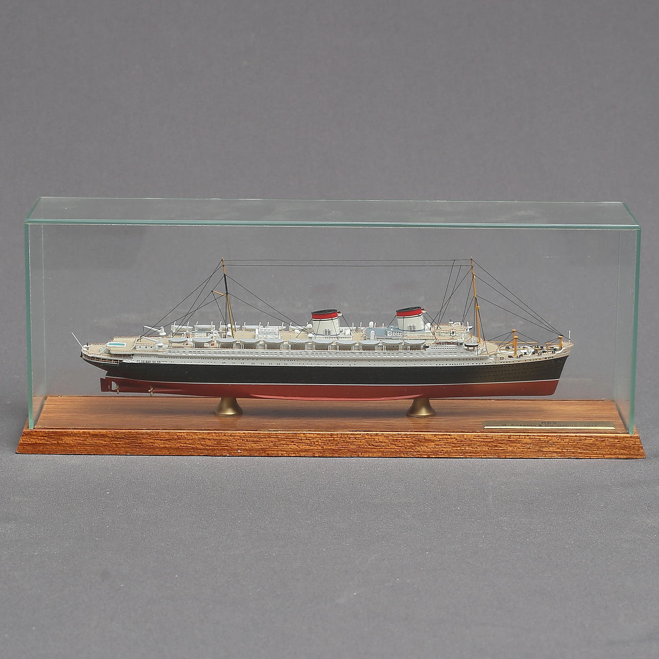 SCHIFFSMODELL, Ozeandampfer SS Rex, Classic Ship Collection.