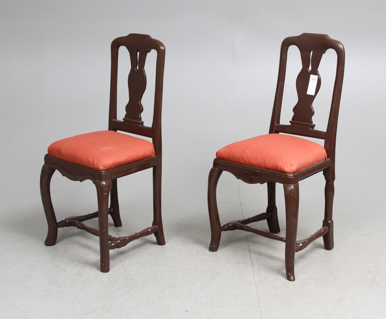 STOLAR, ett par, rokoko, 1700-tal.