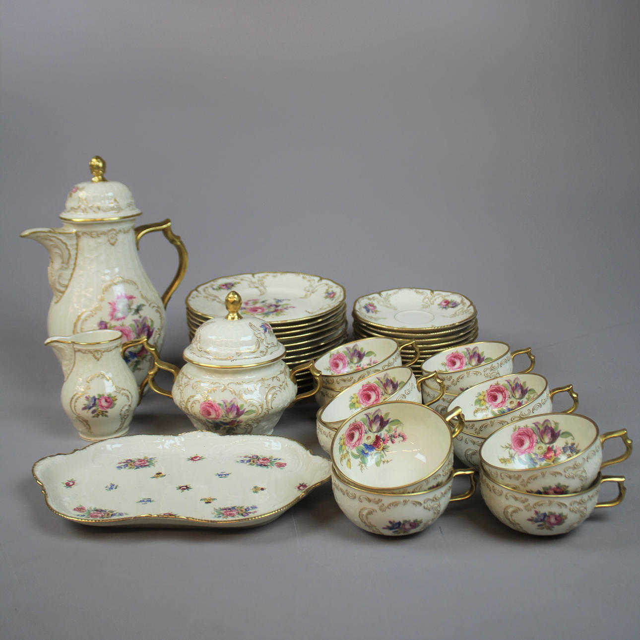 KAFFESERVIS Rosenthal, "Ivory".