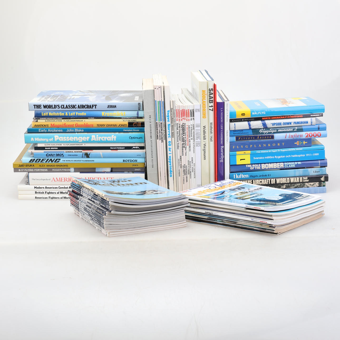 BÖCKER och SKRIFTER, om FLYG.