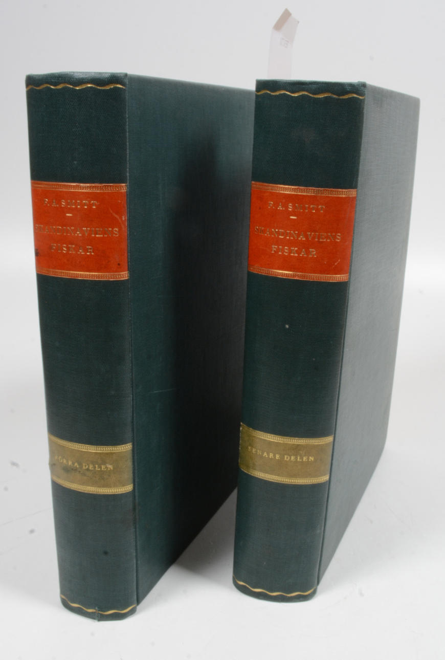 Skandinaviens fiskar. with coloured plates by W. von Wright.