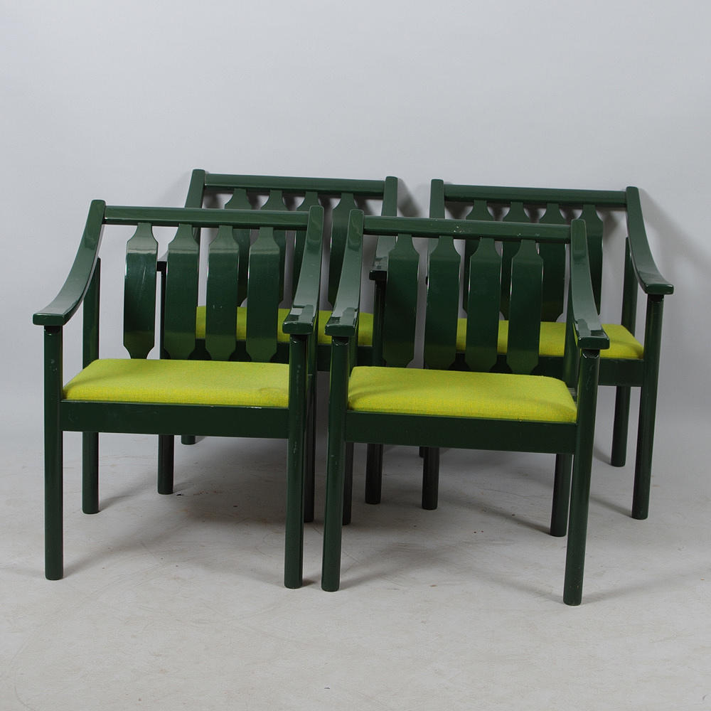 KARMSTOLAR, 4 stycken, DIO, Gemla.