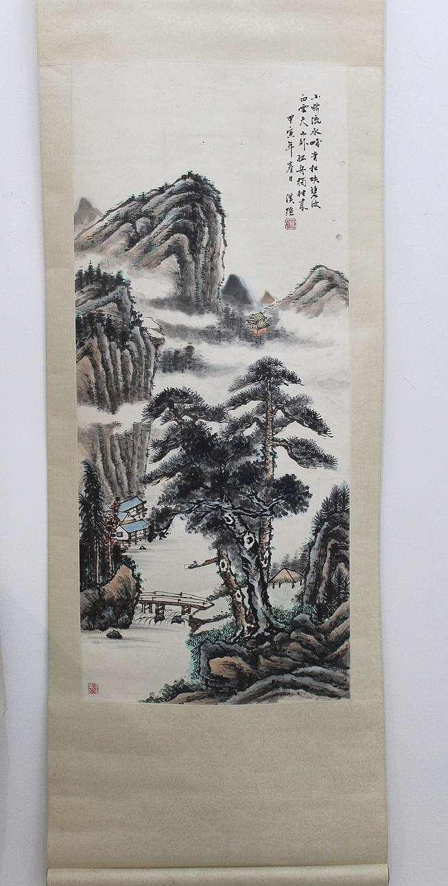 RULLMÅLNING Kina 1900-tal.